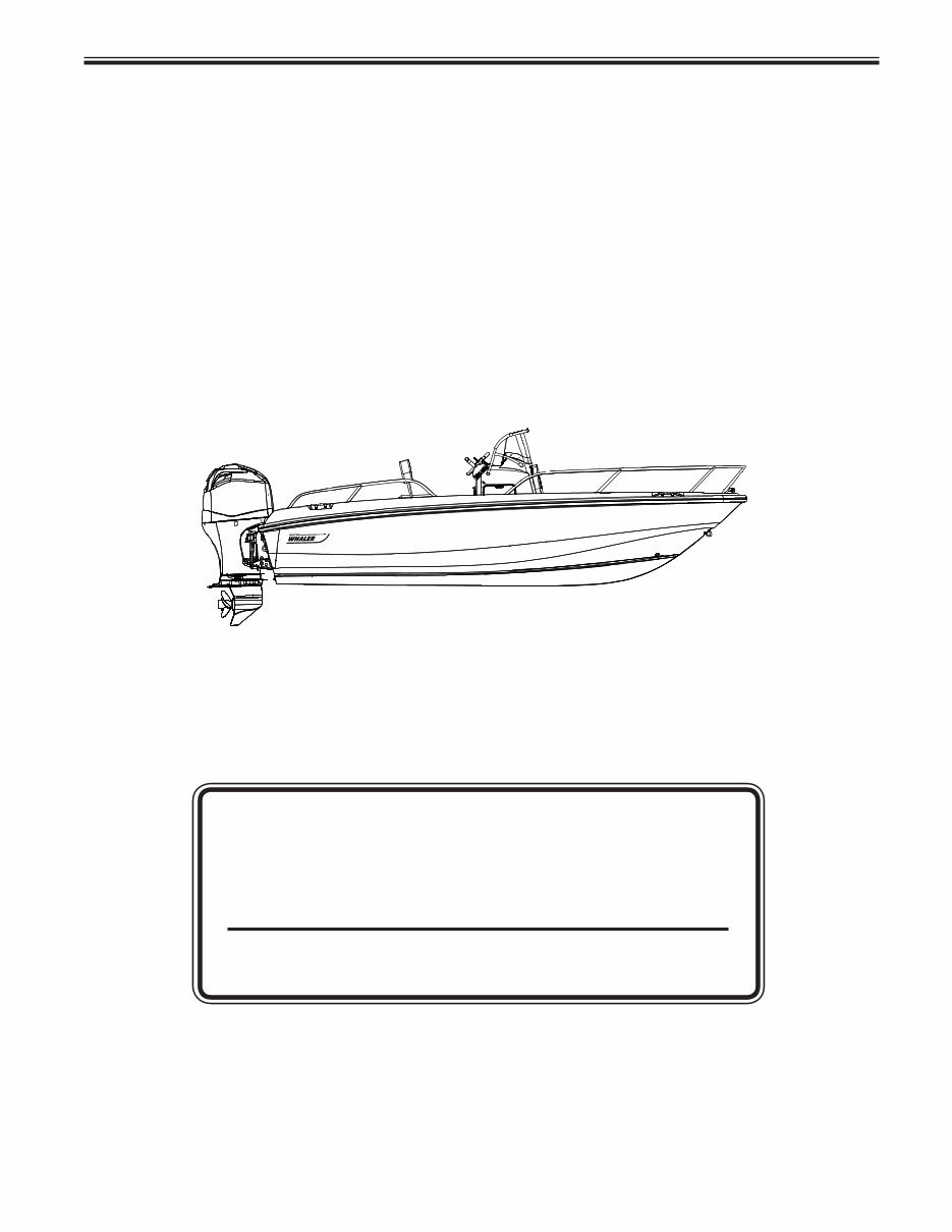 2014 Boston Whaler 170 Dauntless Owners Manual preview img 1