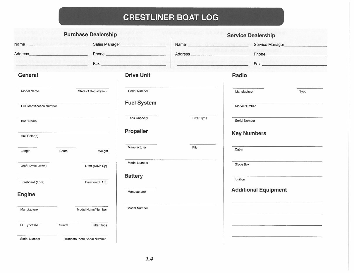 Crestliner Boat Owners Manual preview img 7