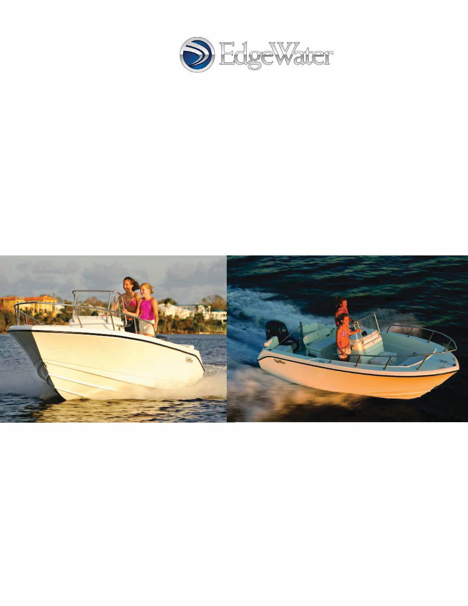 Edgewater 170CC Owners Manual preview img 1