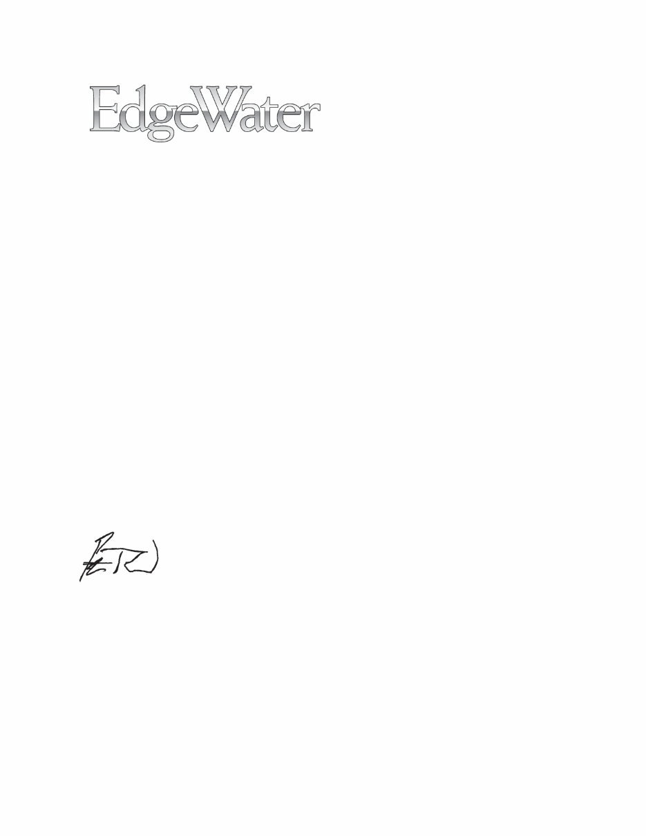 Edgewater 170CC Owners Manual preview img 4