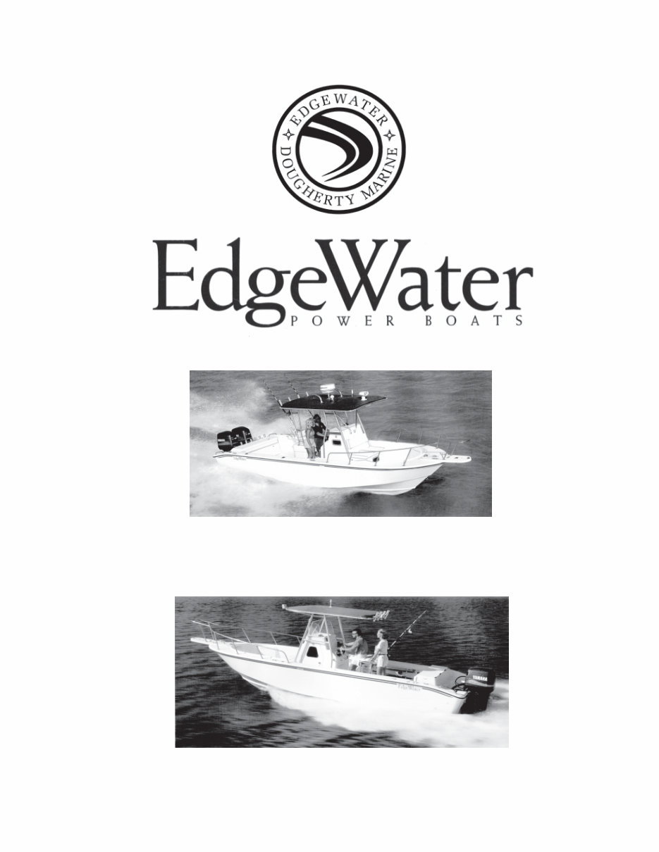Edgewater 247CX Owners Manual preview img 2