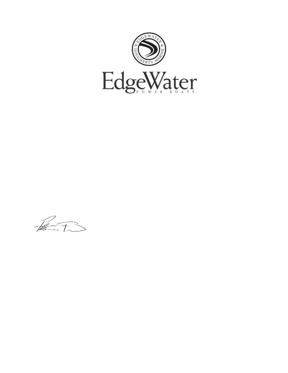 Edgewater 247CX Owners Manual preview img 3