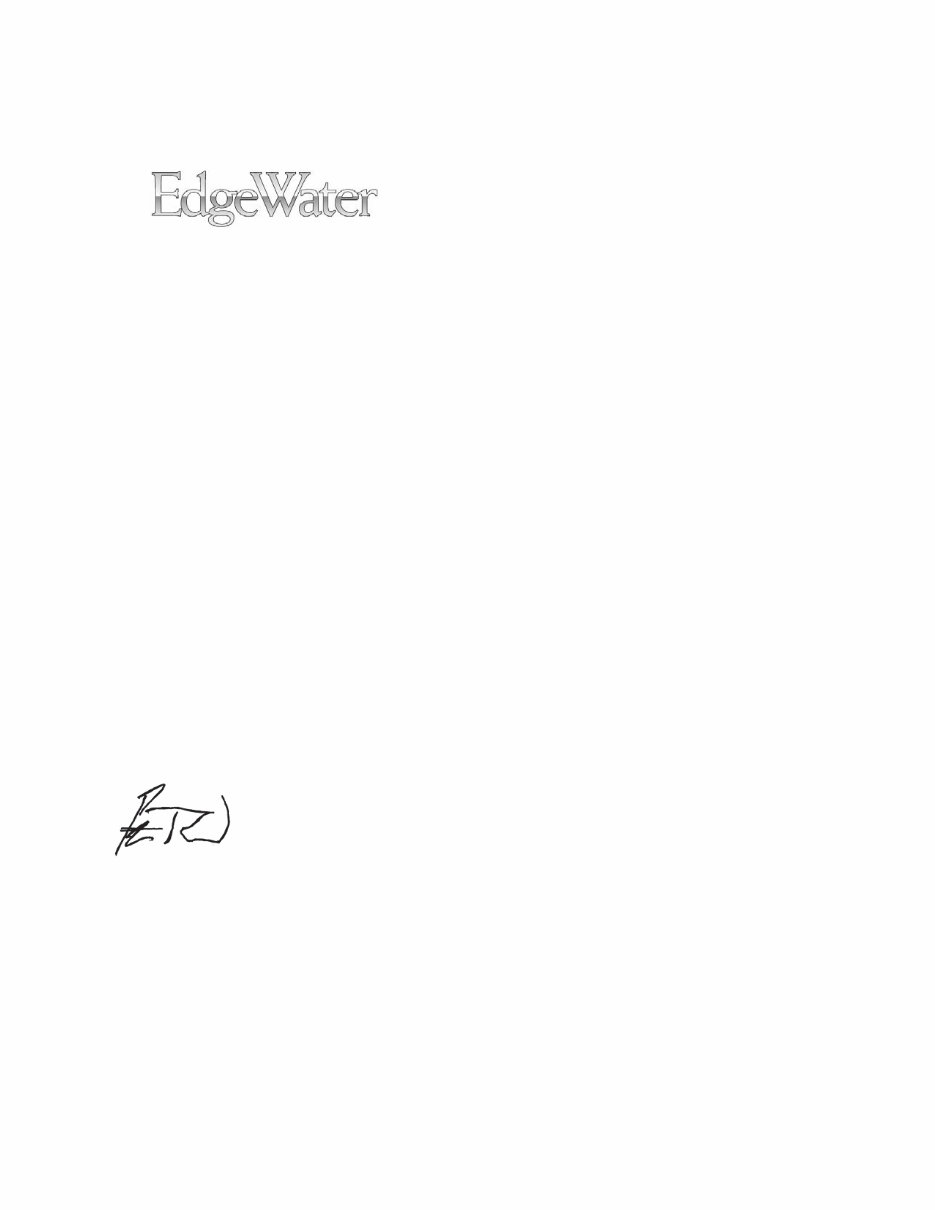 Edgewater 280CX Owners Manual preview img 2