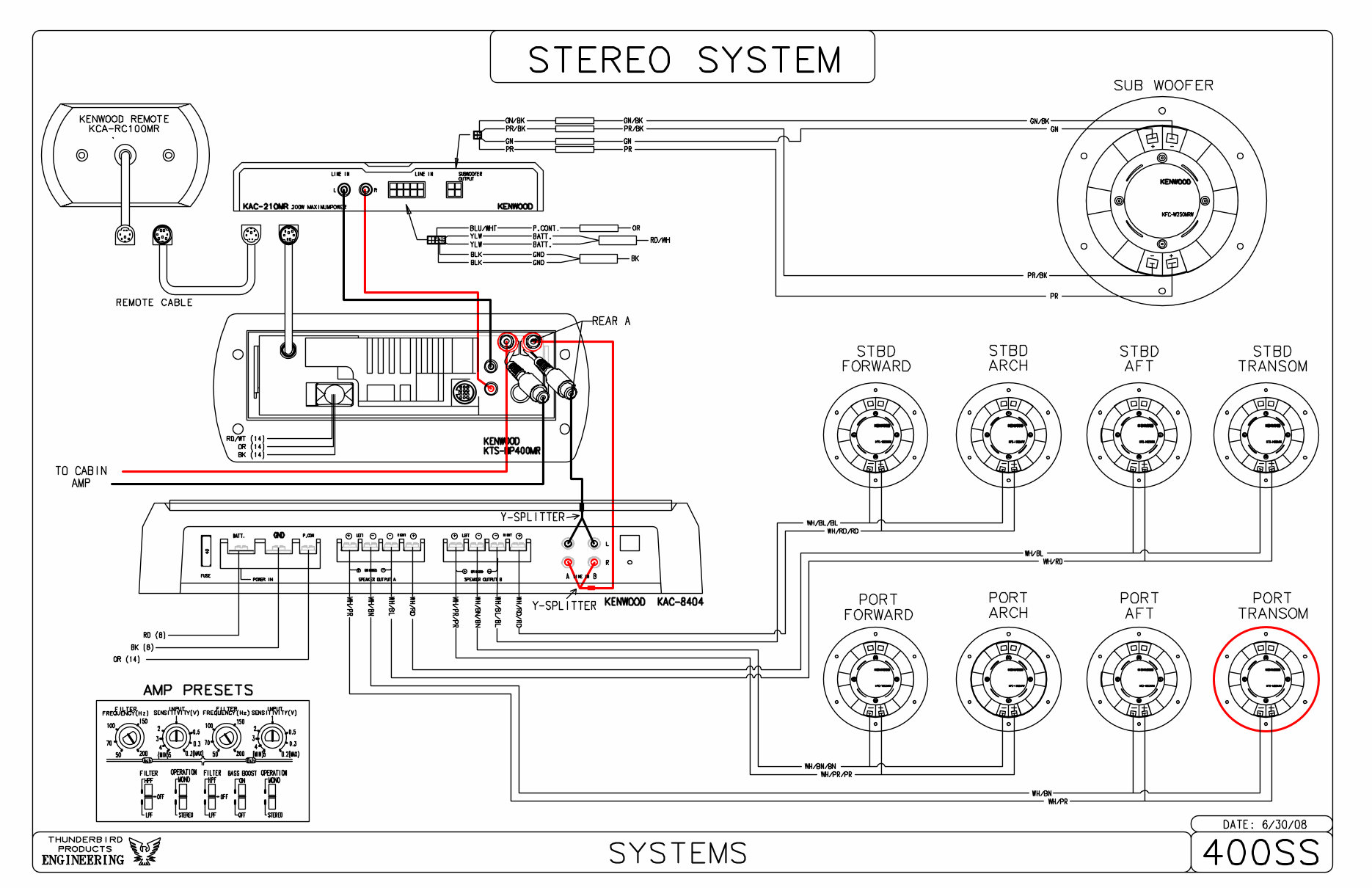 Formula 400 SS Cockpit Stereo Update Schematics Diagram preview img 1