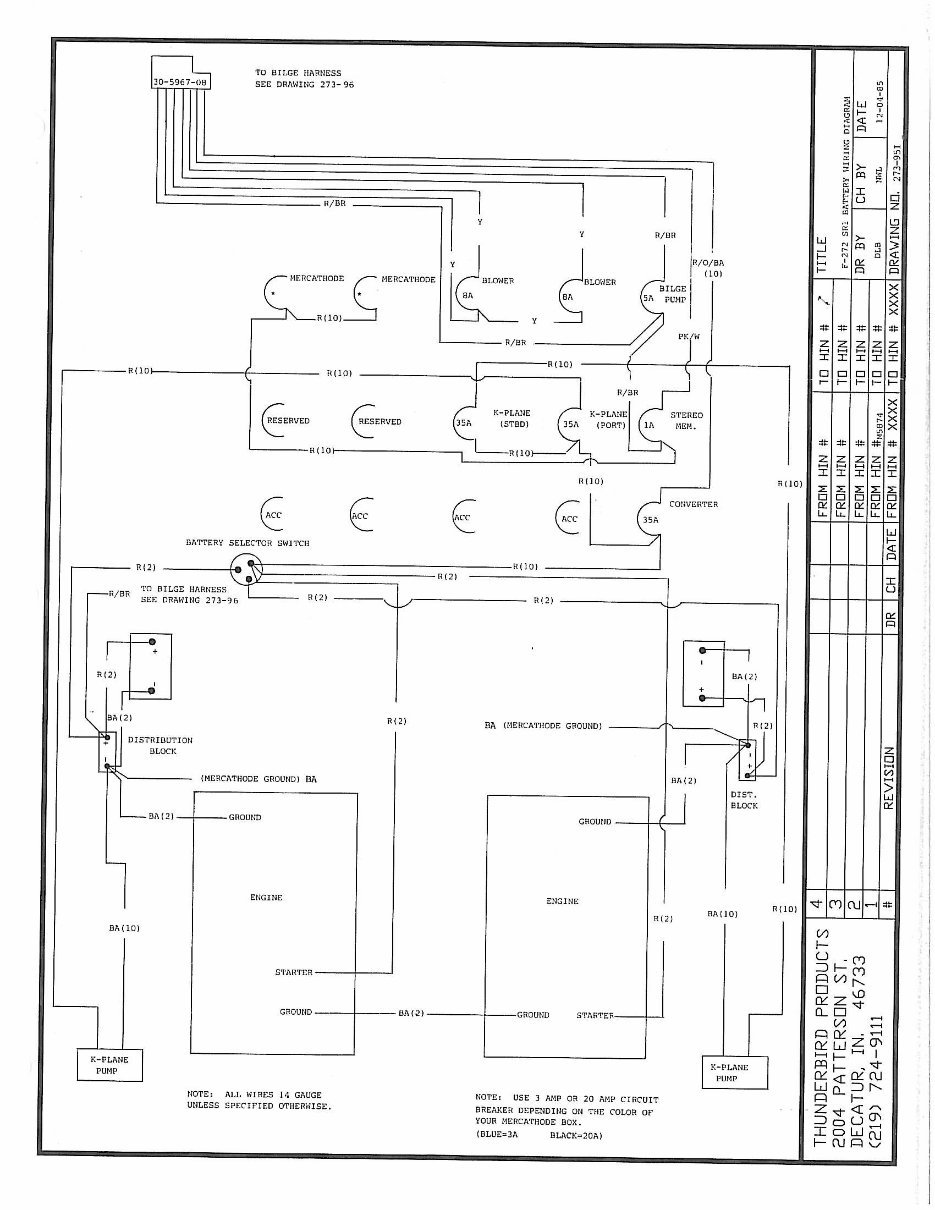 Formula 272 SR1 1985-1987 Schematic Diagrams preview img 5