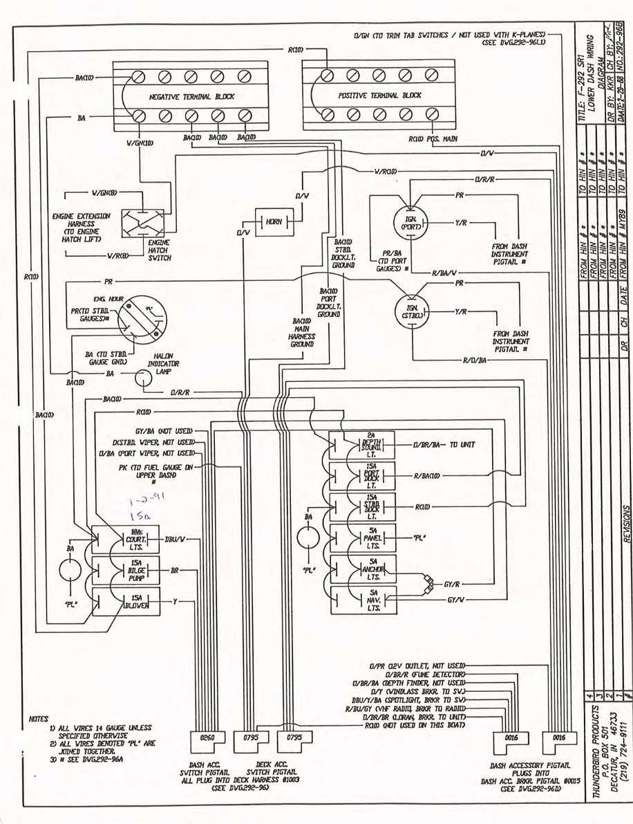 Formula 292 SR1 1988 - 1992 Schematic Diagrams preview img 10