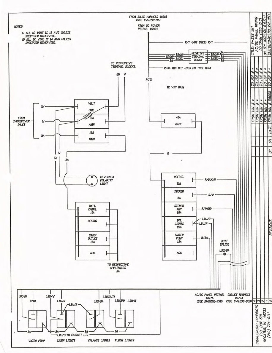 Formula 292 SR1 1988 - 1992 Schematic Diagrams preview img 4