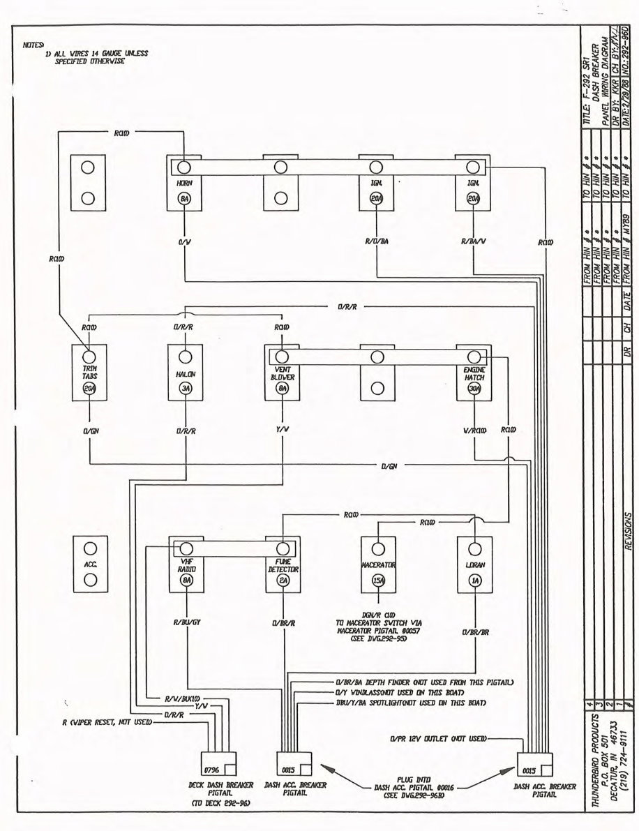 Formula 292 SR1 1988 - 1992 Schematic Diagrams preview img 6