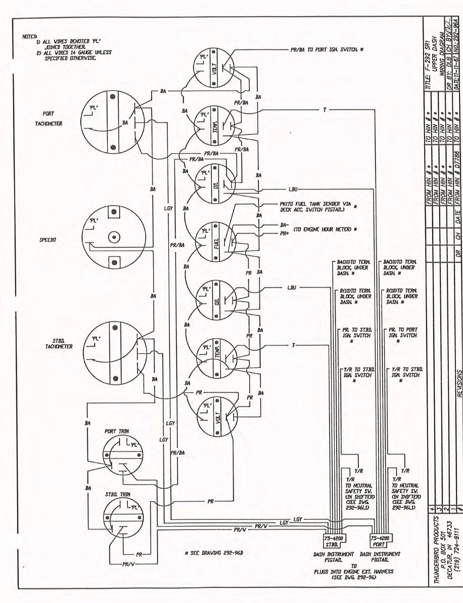 Formula 292 SR1 1988 - 1992 Schematic Diagrams preview img 7