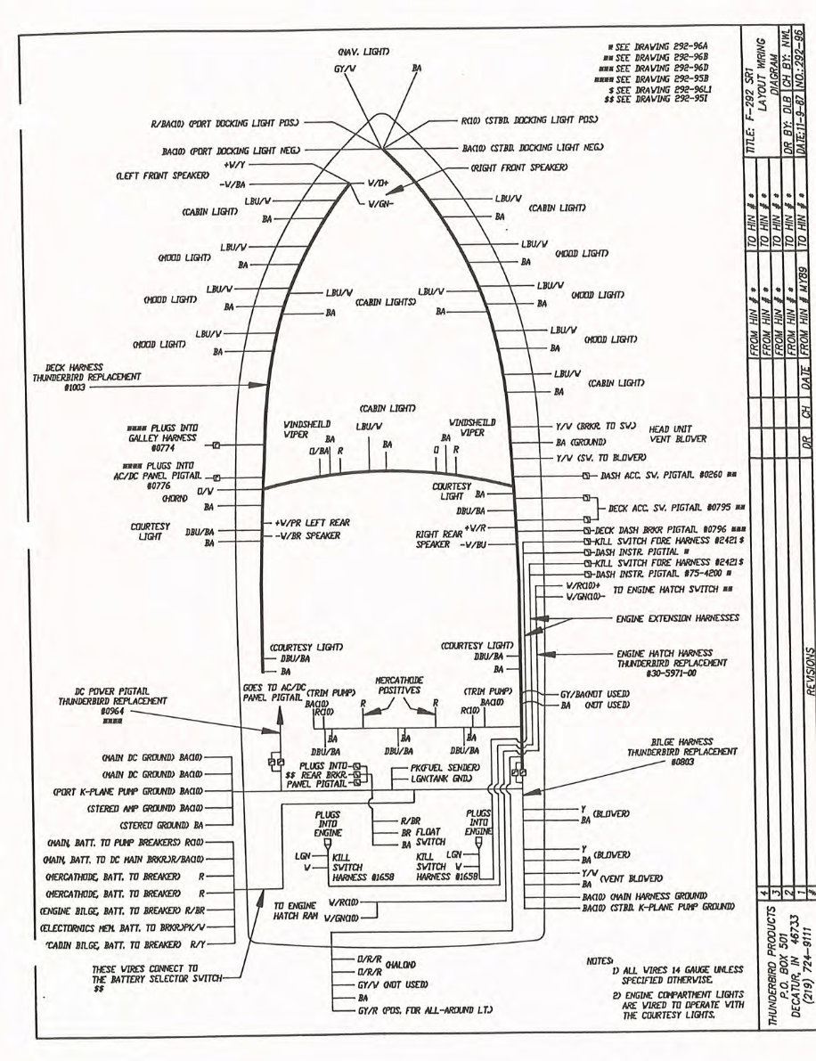 Formula 292 SR1 1988 - 1992 Schematic Diagrams preview img 9