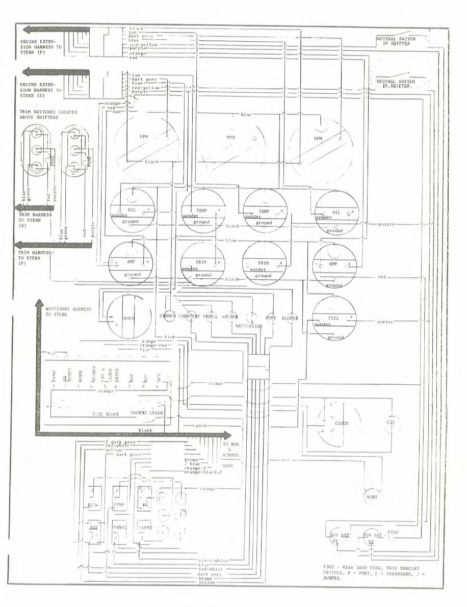 Formula 302 LS & SR1 Schematic Diagrams | eManualOnline