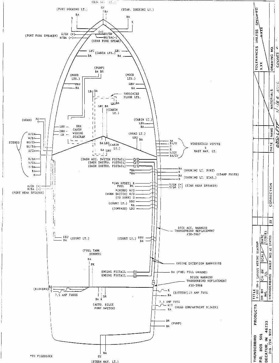Formula 302 LS & SR1 Schematic Diagrams | eManualOnline