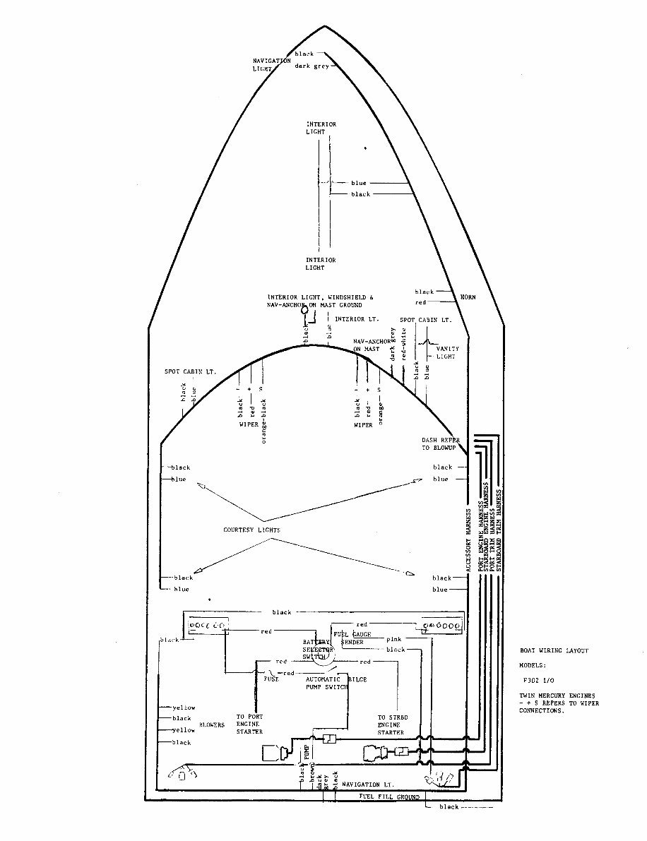 Formula 302 LS & SR1 Schematic Diagrams | eManualOnline