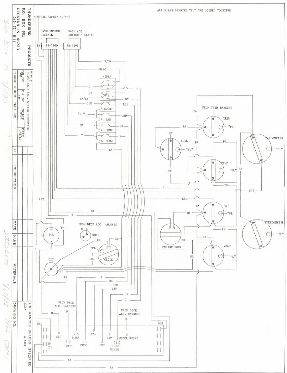Formula F2 SC & SF Schematic Diagrams preview img 1