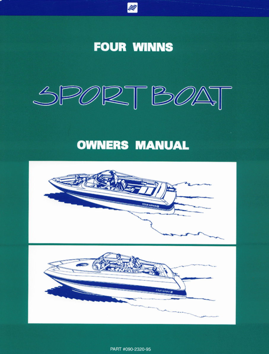 1995-1997 Four Winns Sportboat Owners Manual preview img 1