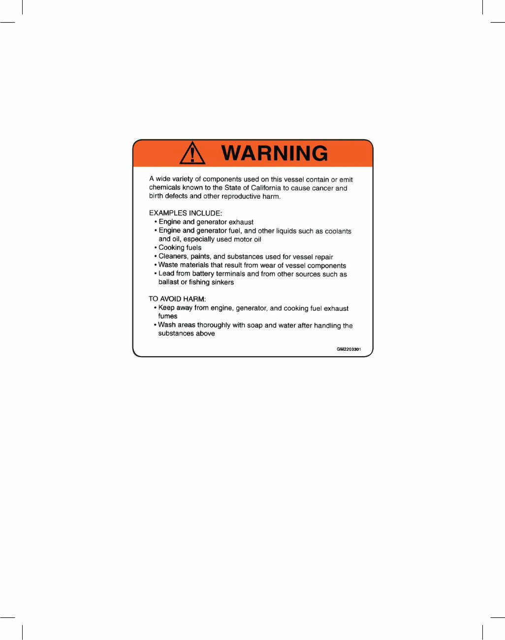 2014 Four Winns V-series Owners Manual preview img 2