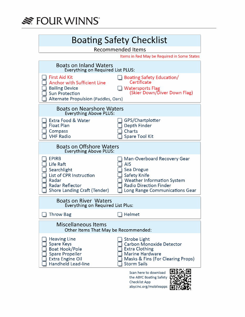 2014 Four Winns V-series Owners Manual preview img 4