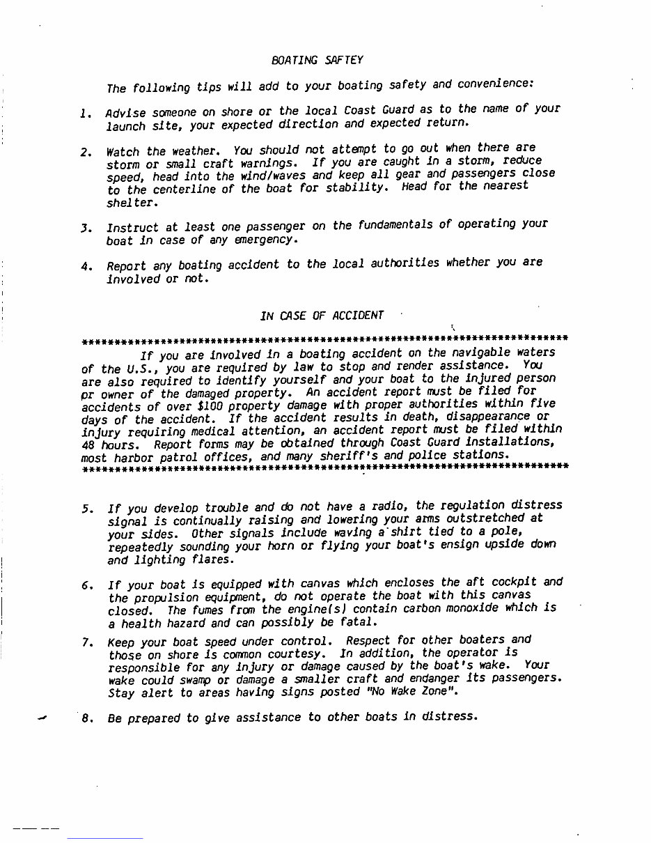 Grady-White Boats 260 Atlantic Flybridge Owners Manual preview img 7