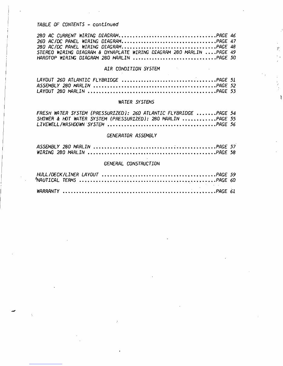 Grady-White Boats 280 Marlin Owners Manual preview img 4