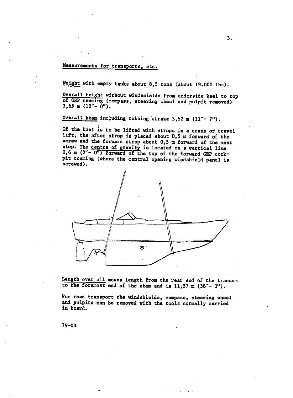 Hallberg Rassy 38 built 1977-1986 Owners Manual [ger] preview img 4