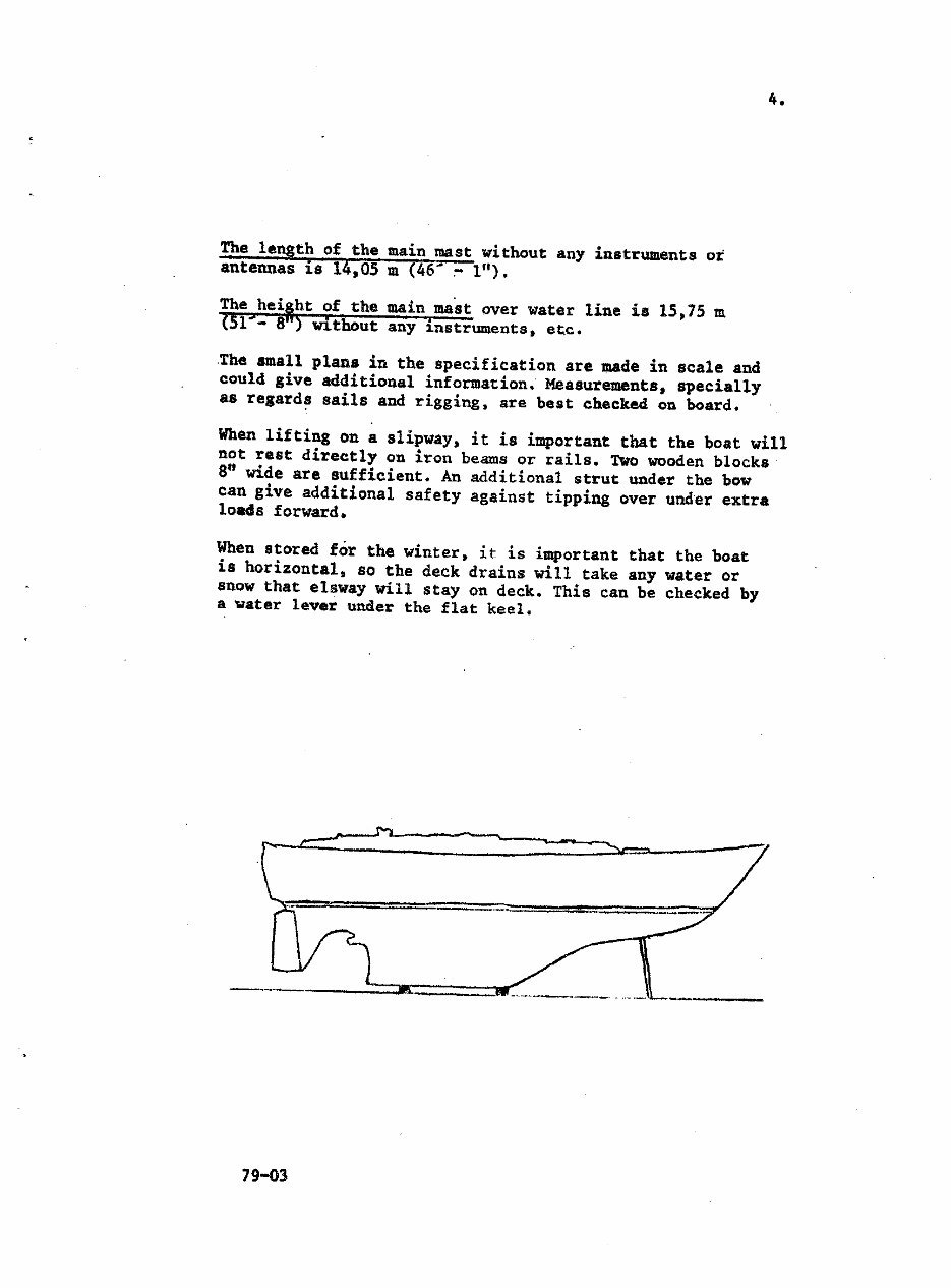 Hallberg Rassy 38 built 1977-1986 Owners Manual [ger] preview img 5