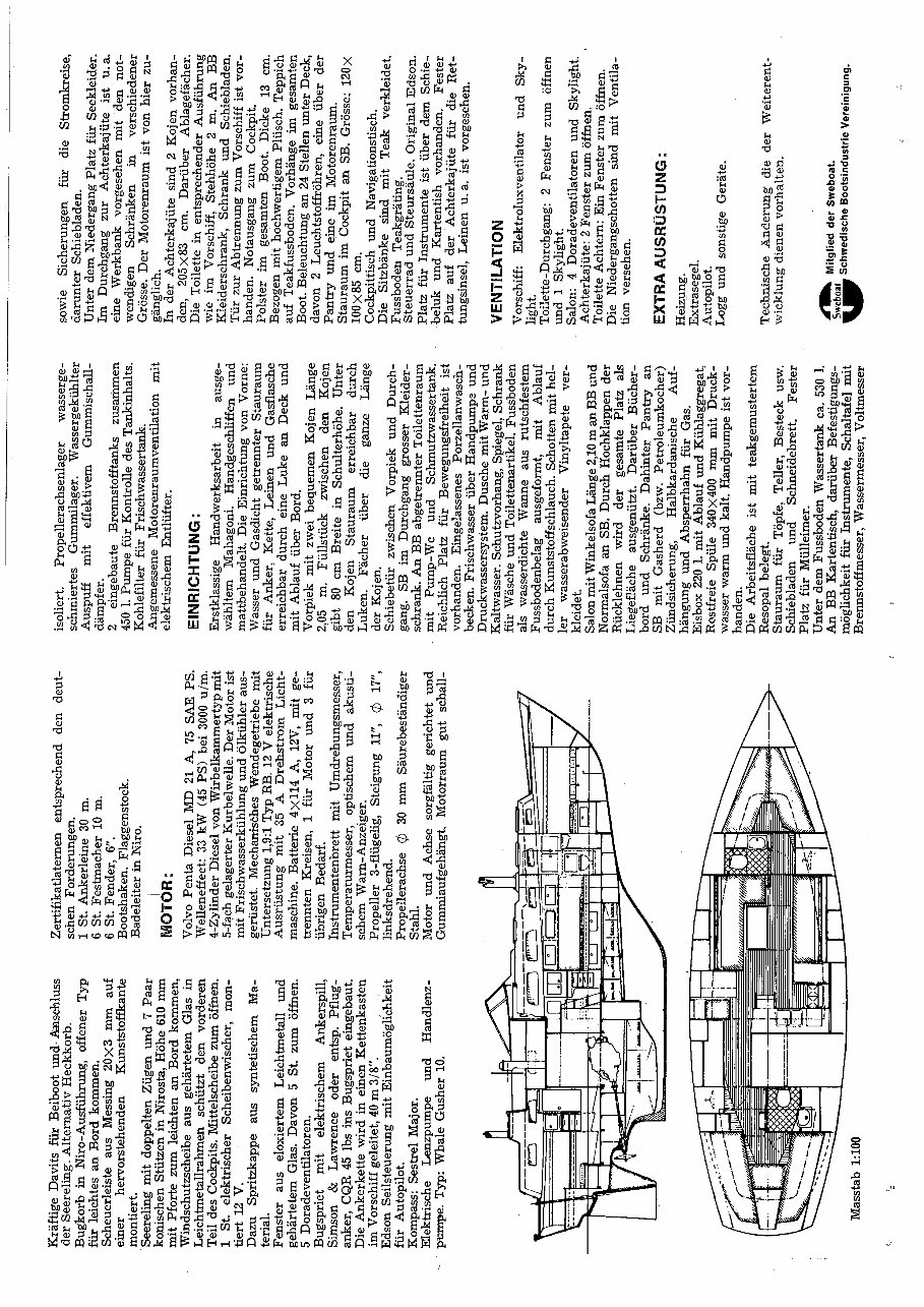 Hallberg Rassy HR 41 Owners Manual [ger] preview img 4