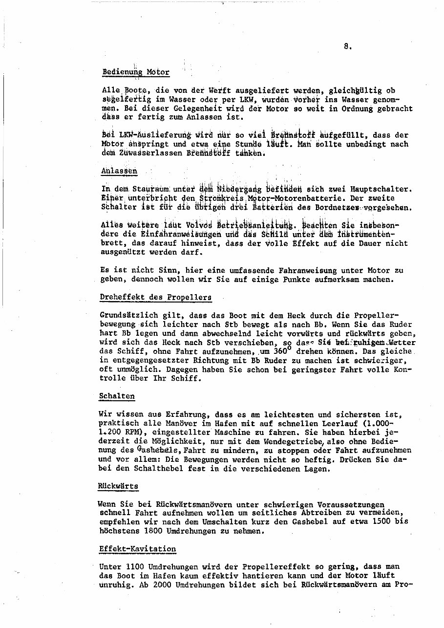 Hallberg Rassy HR 41 Owners Manual [ger] preview img 9