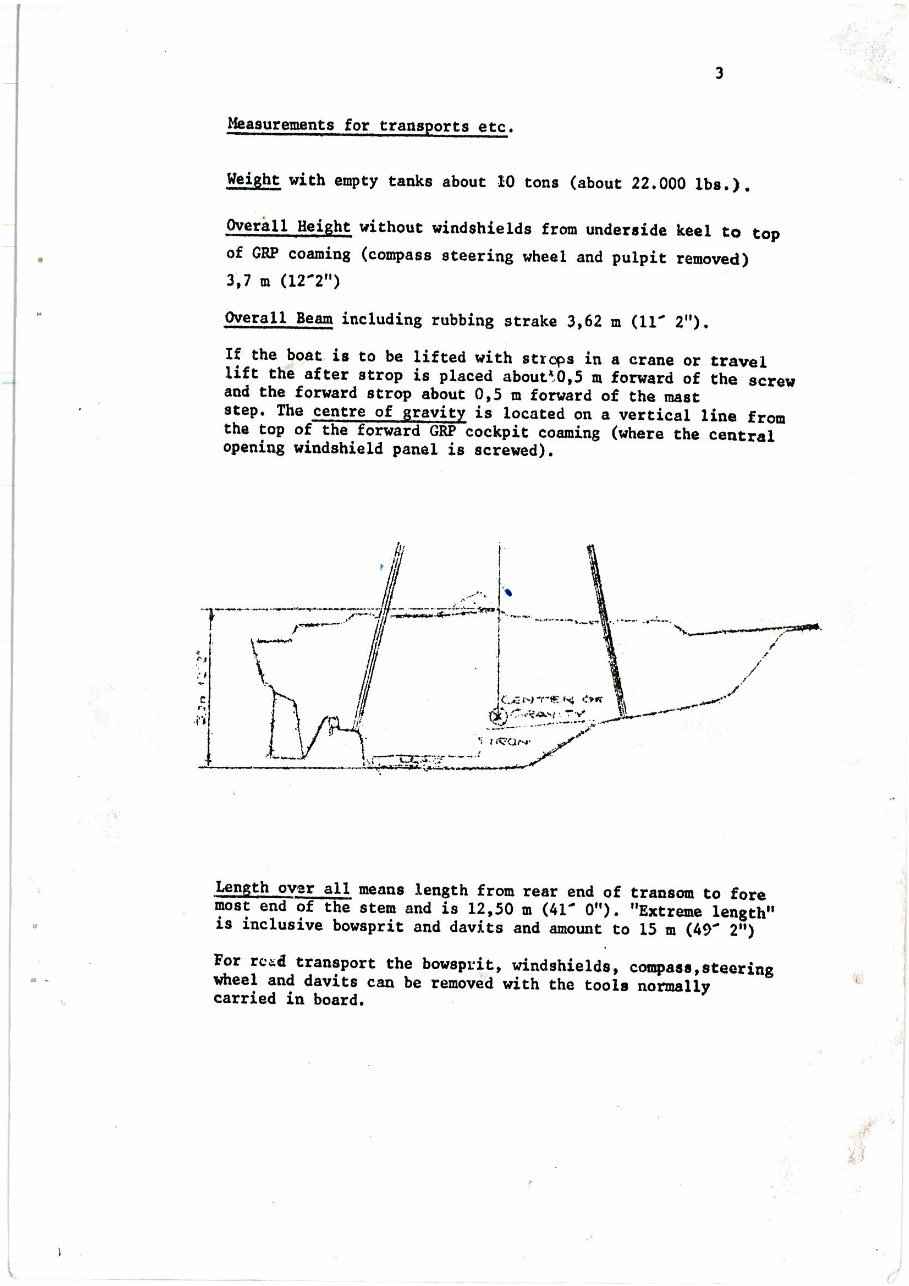 Hallberg Rassy HR 41 Owners Manual preview img 4