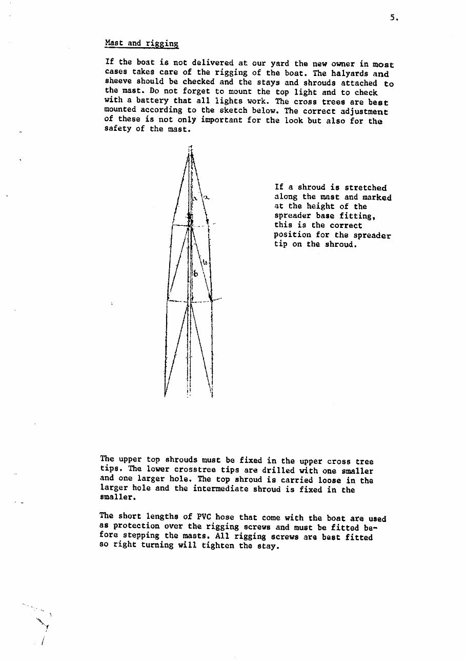 Hallberg Rassy HR 41 Owners Manual preview img 6