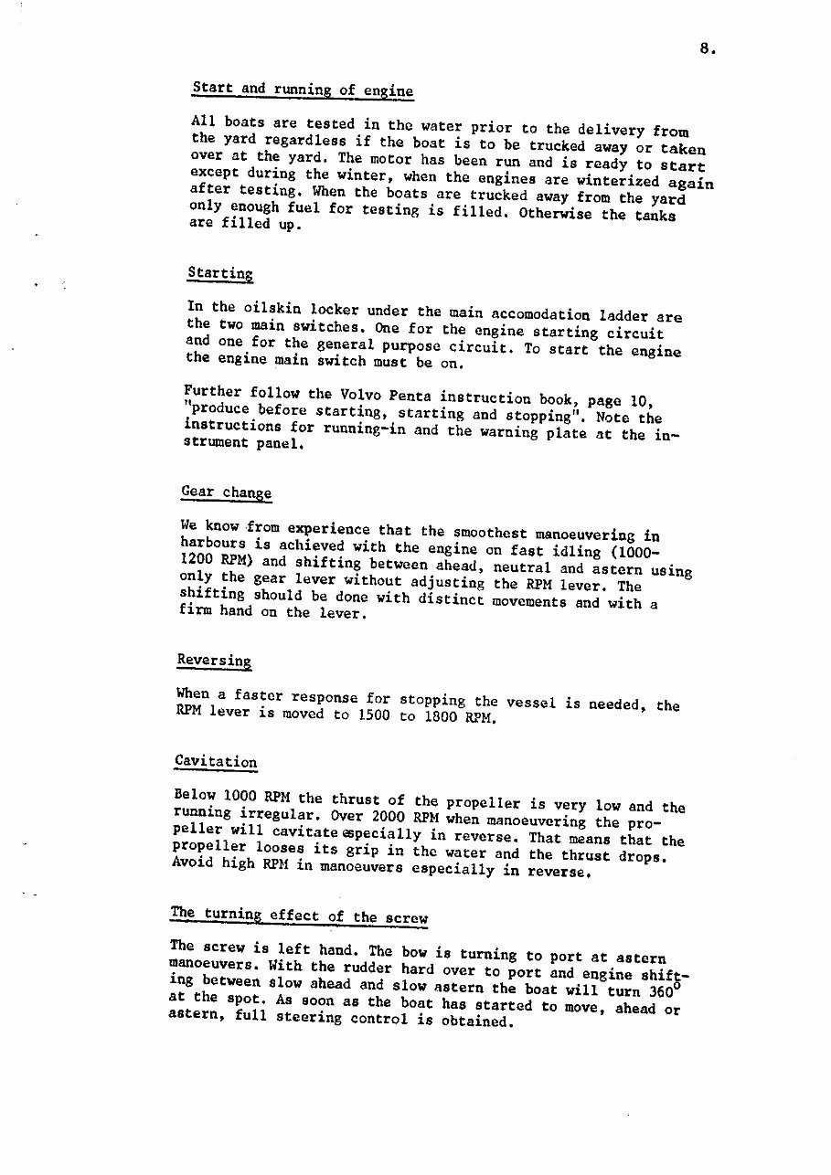 Hallberg Rassy HR 41 Owners Manual preview img 9