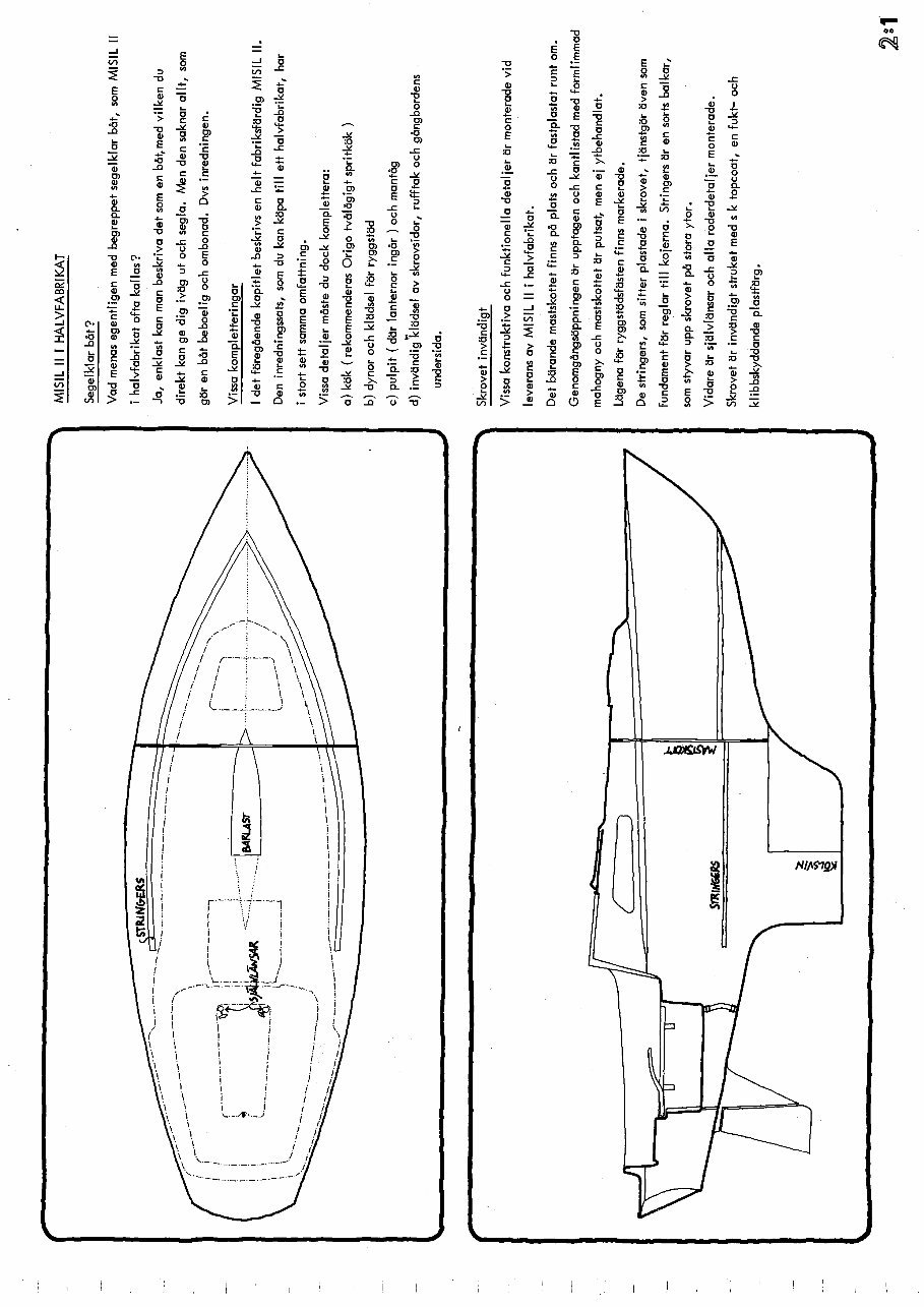 Hallberg Rassy Misil II Owners Manual preview img 9