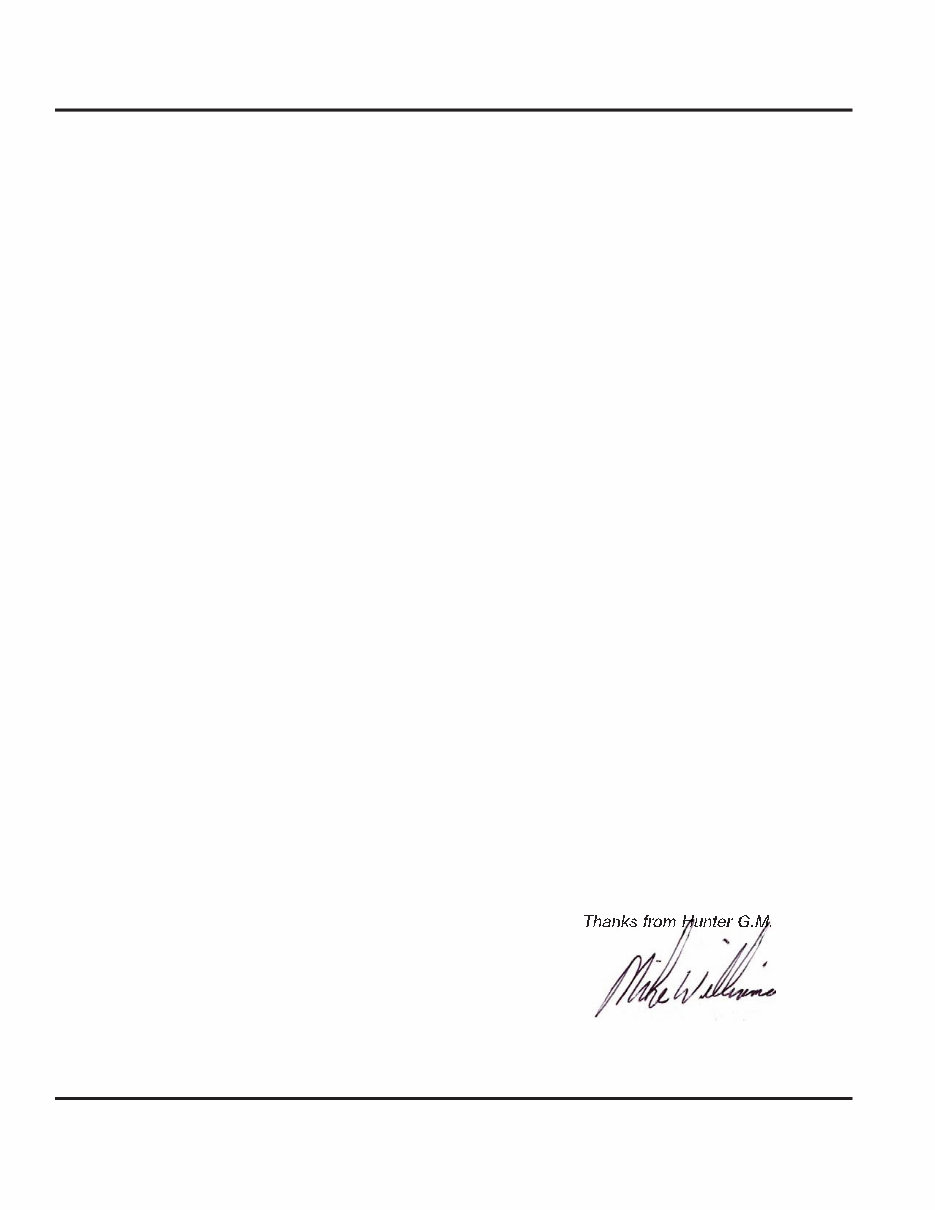 Hunter H45DS Owners Manual preview img 3