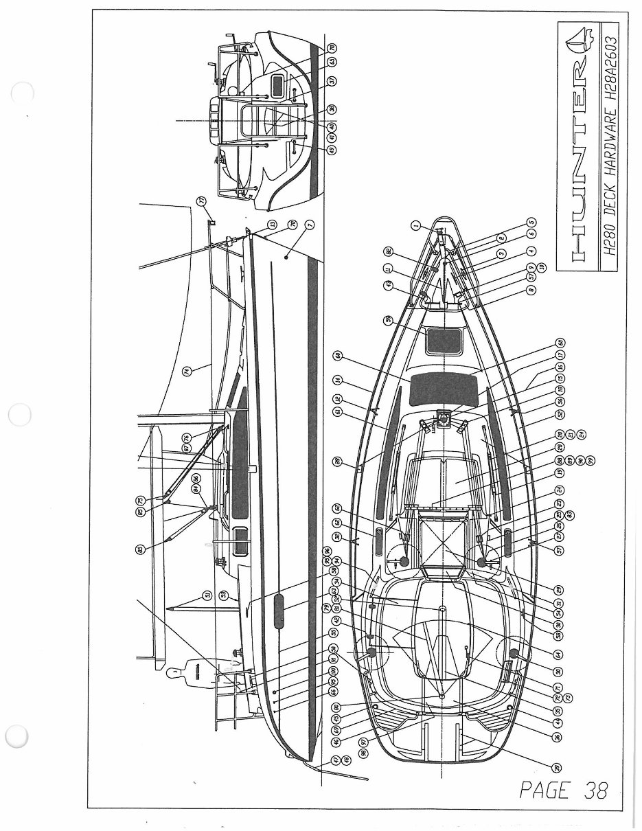 Hunter H280 Owners Manual preview img 4