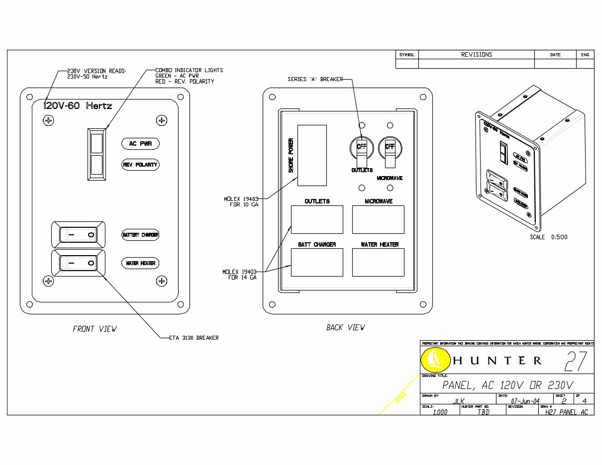 Hunter 27 Schematics Manual preview img 3