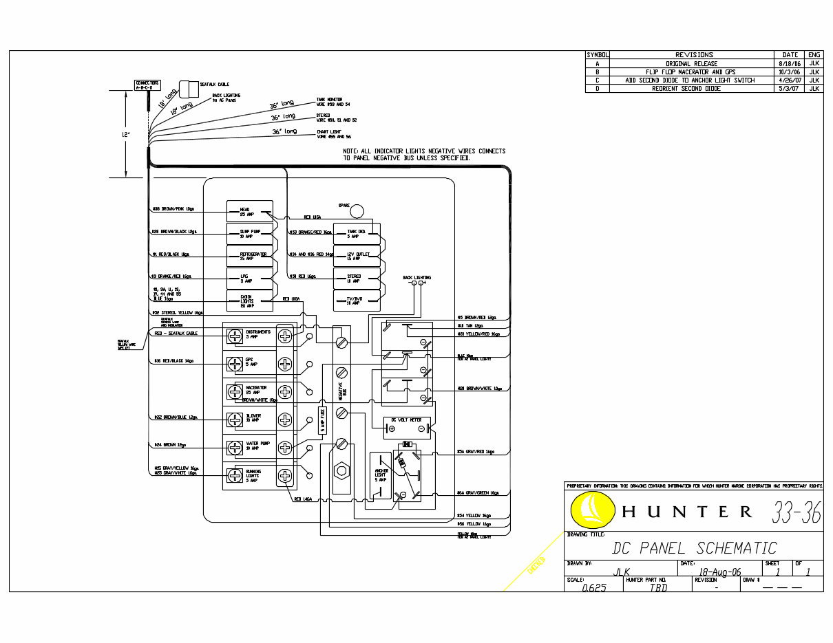 Hunter 36 Schematics Manual preview img 4