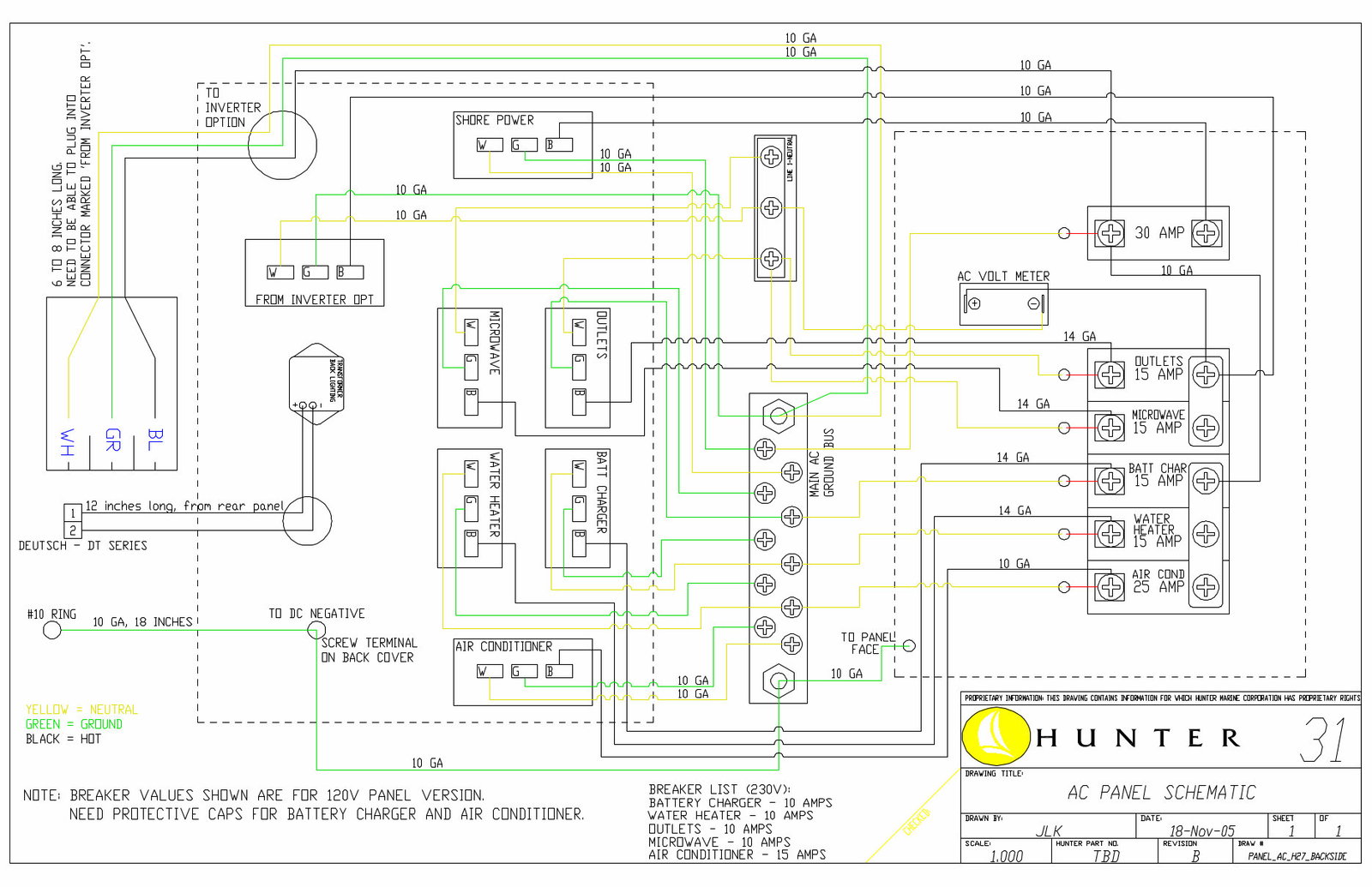 Hunter 36 Schematics Manual preview img 8