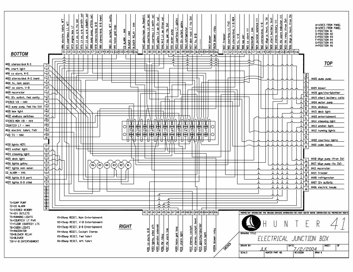 Hunter 41 Schematics Manual preview img 5