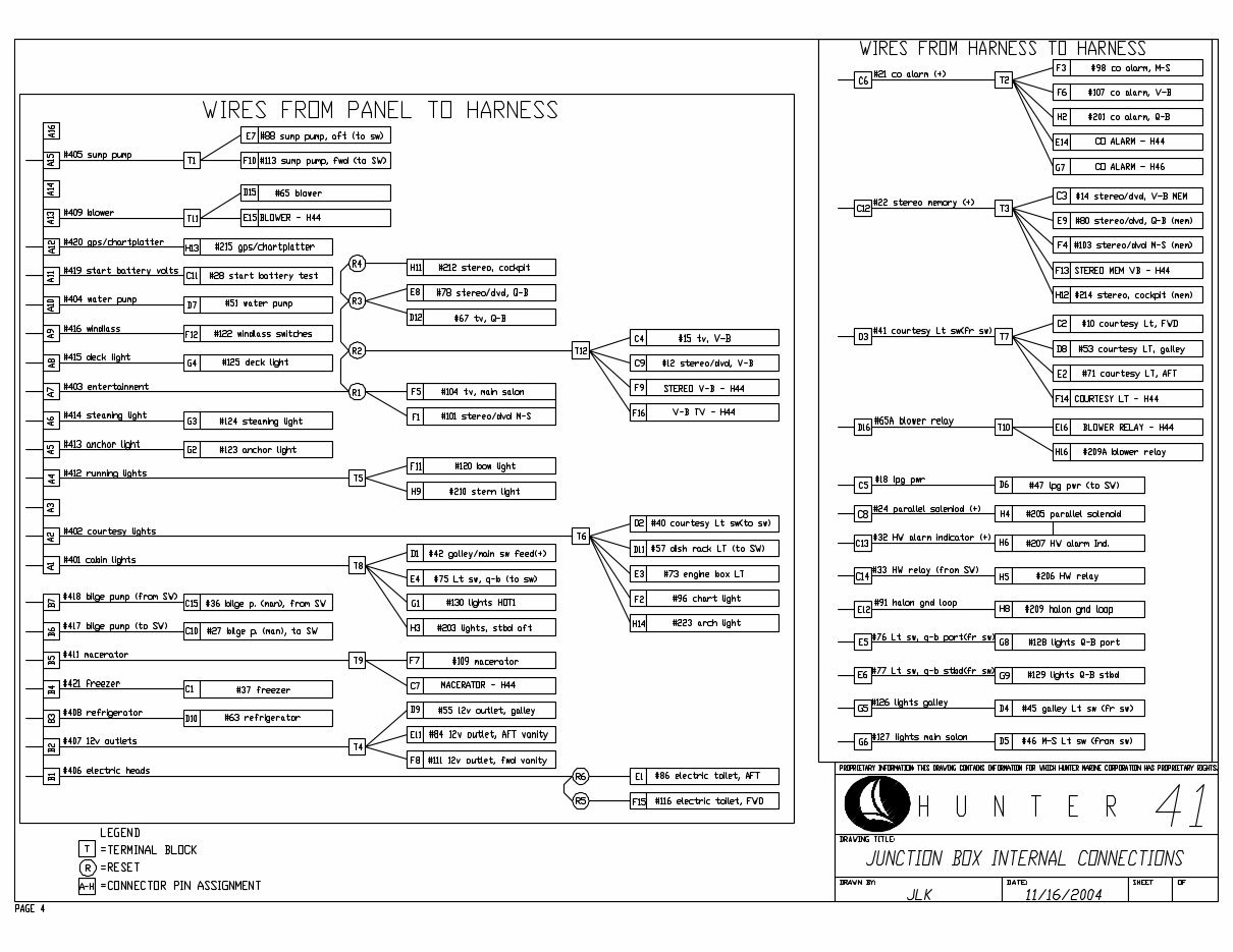 Hunter 41 Schematics Manual preview img 6
