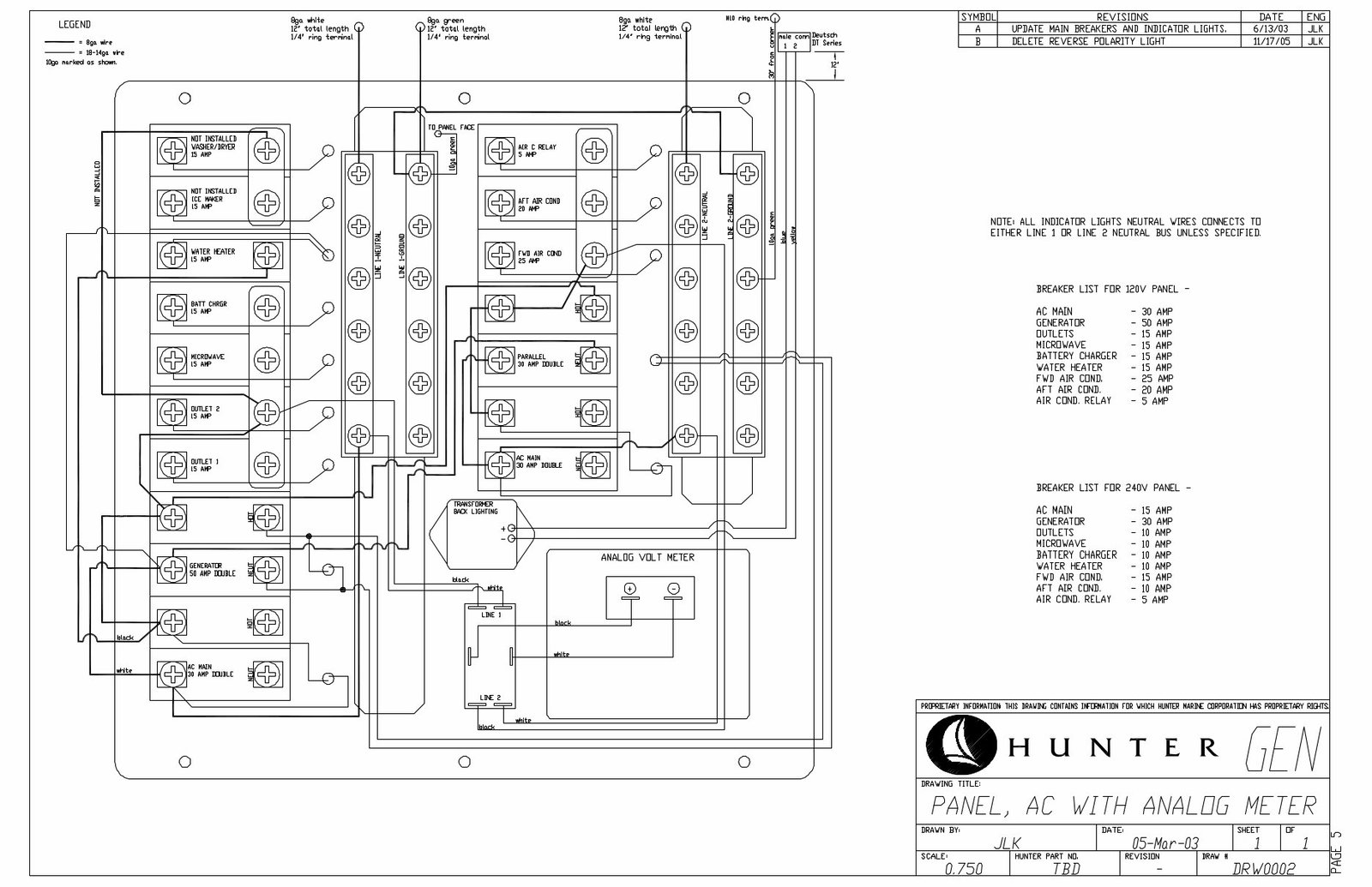 Hunter 41 Schematics Manual preview img 7