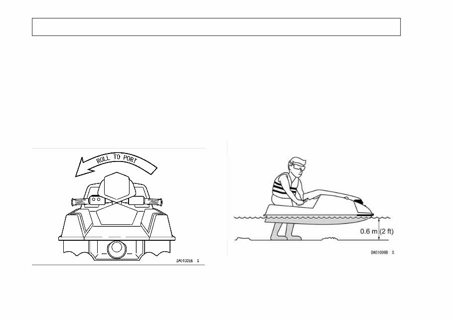 Kawasaki JET SKI JS800A Owners Manual preview img 4