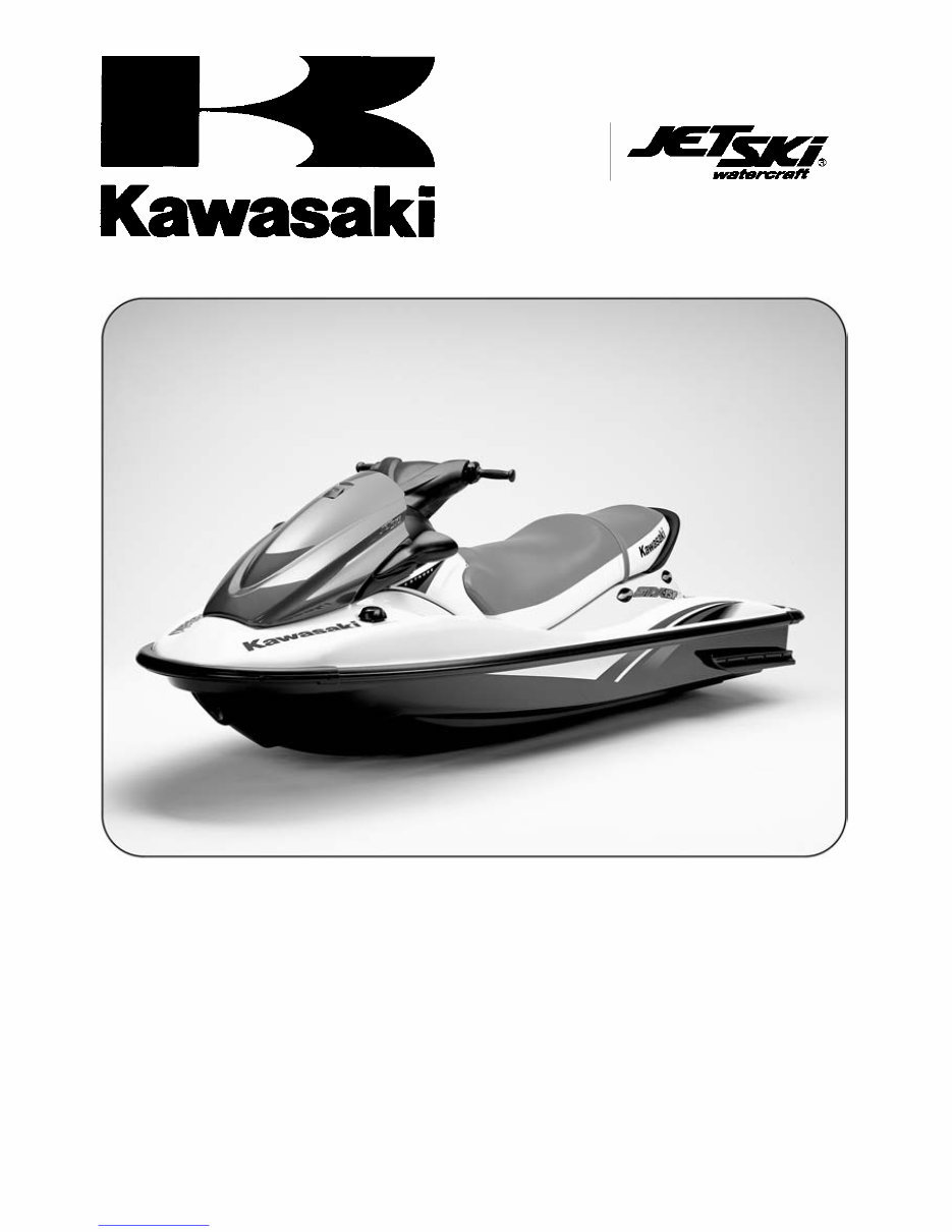 Kawasaki JET SKI STX-15F Service Manual preview img 1
