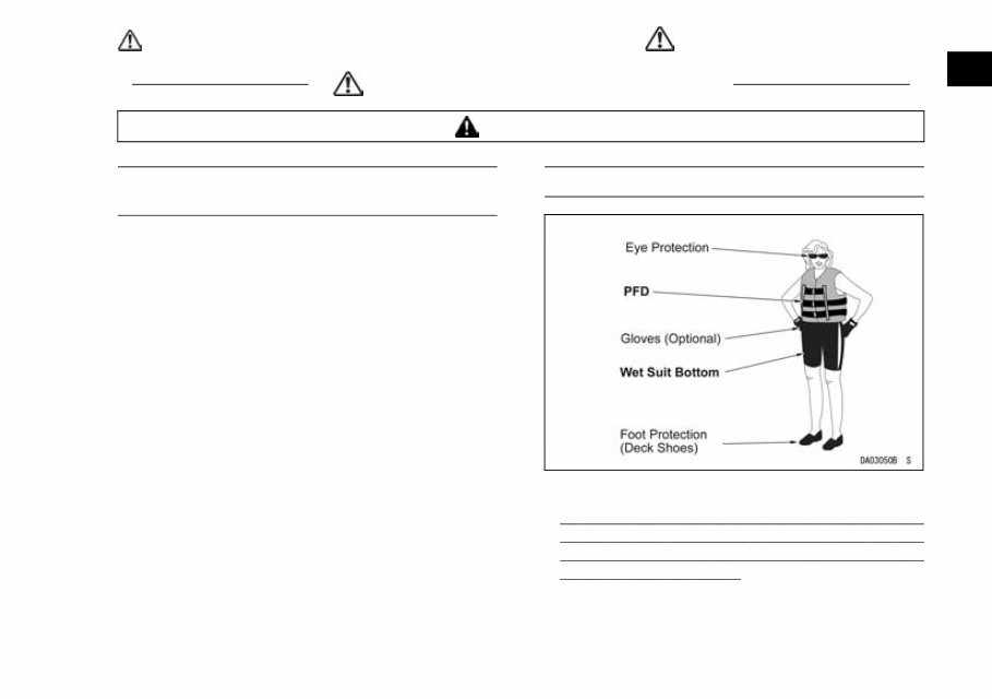 Kawasaki Jet Ski Ultra 310X/310LX/310R Watercrafts Owners Manual preview img 8