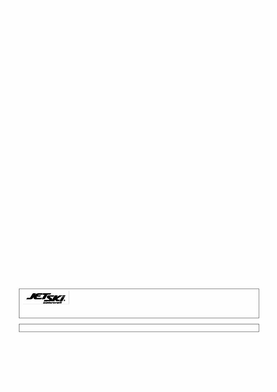 Kawasaki Jet Ski X2 Service Manual preview img 2