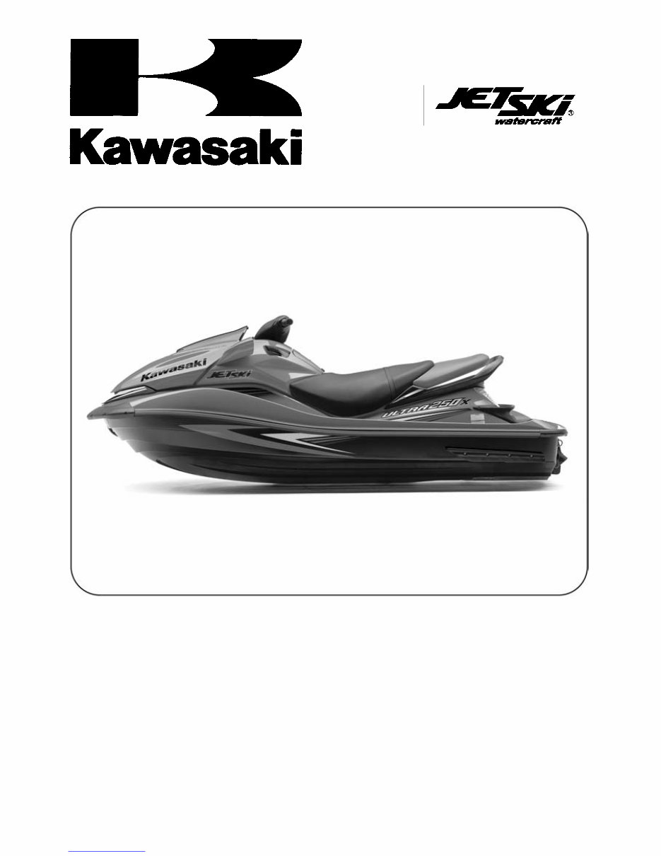 Kawasaki Ultra 250x Service Manual preview img 1