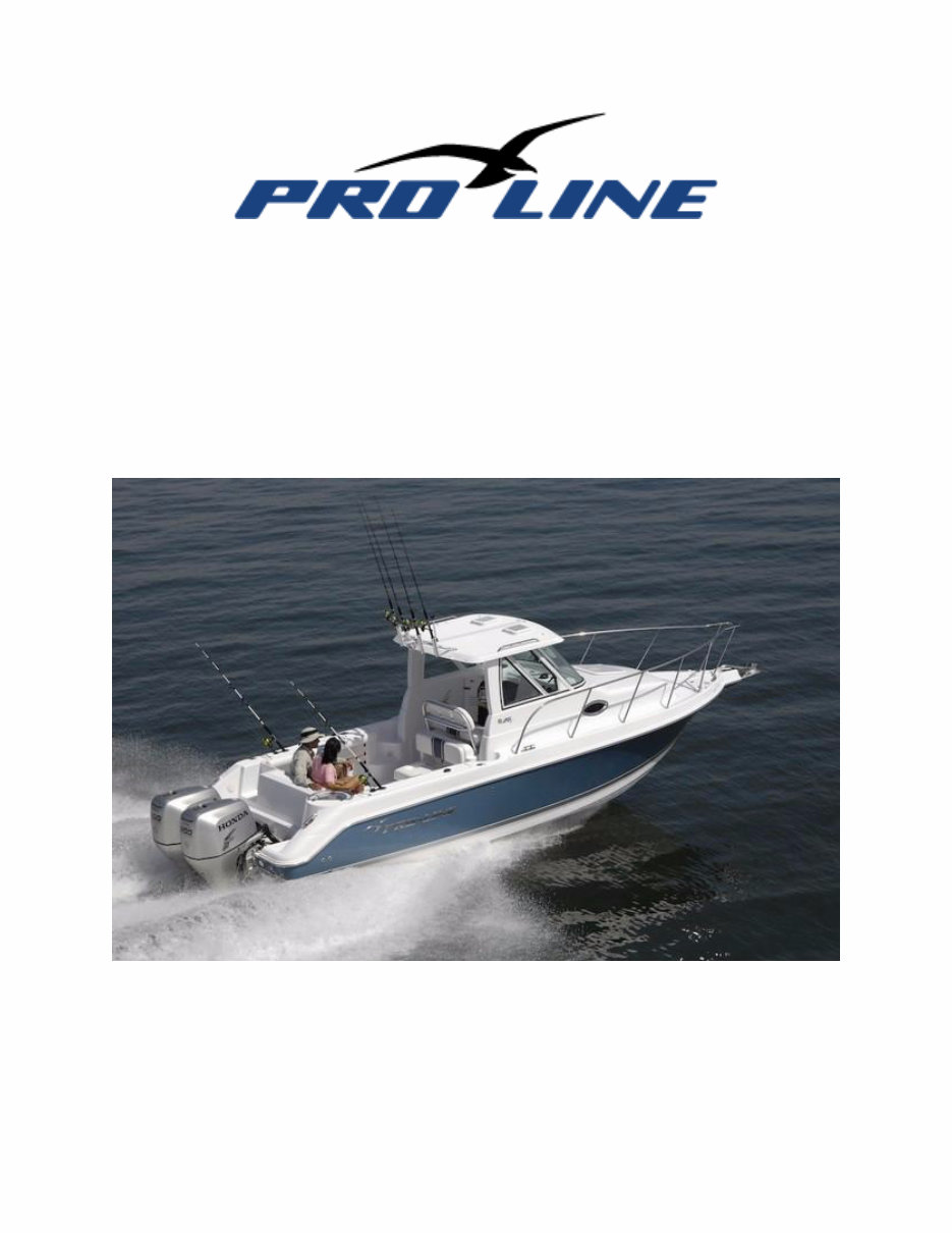 2014 Pro-Line 26 XP Pilot Owners Manual preview img 1
