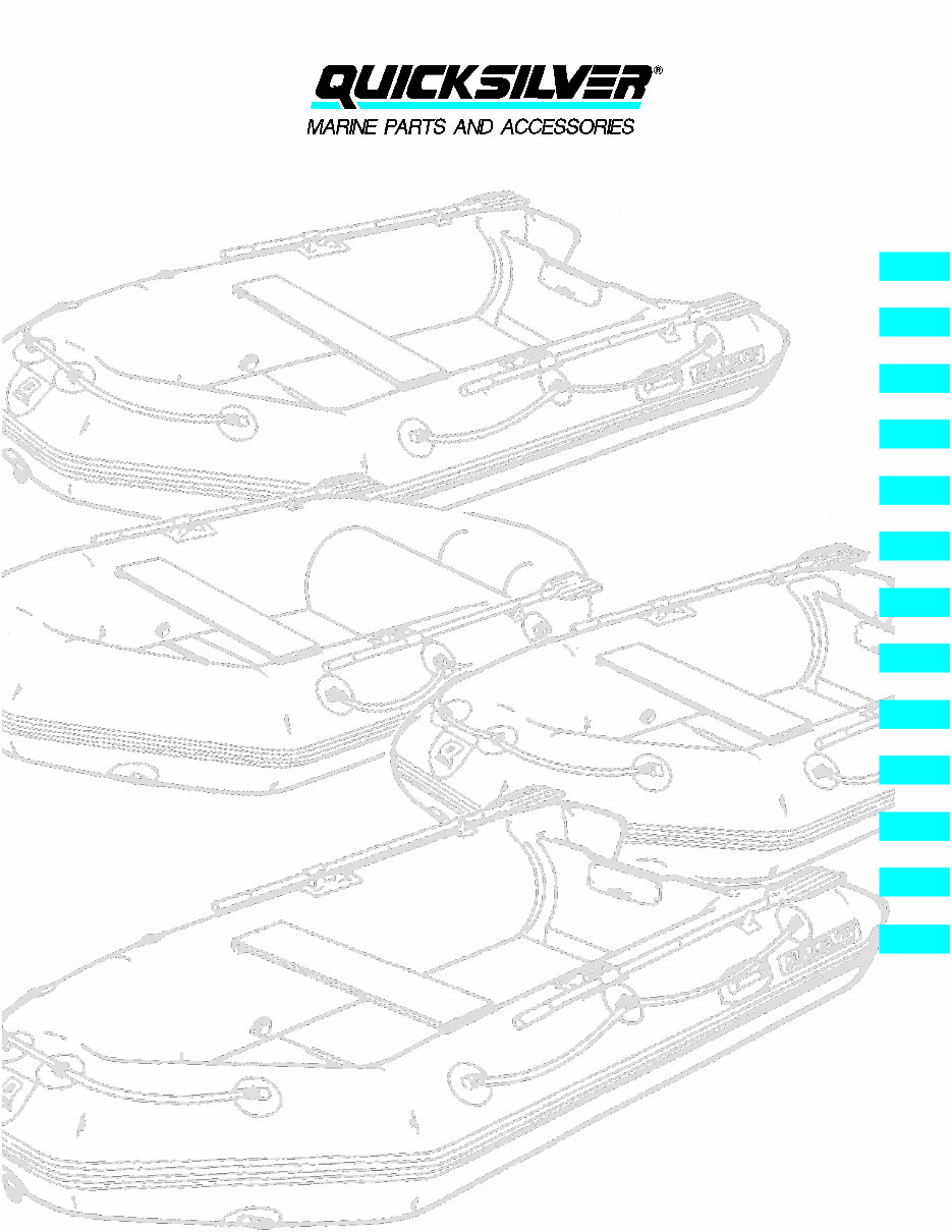 Quicksilver INFLATABLE Owners Manual preview img 1