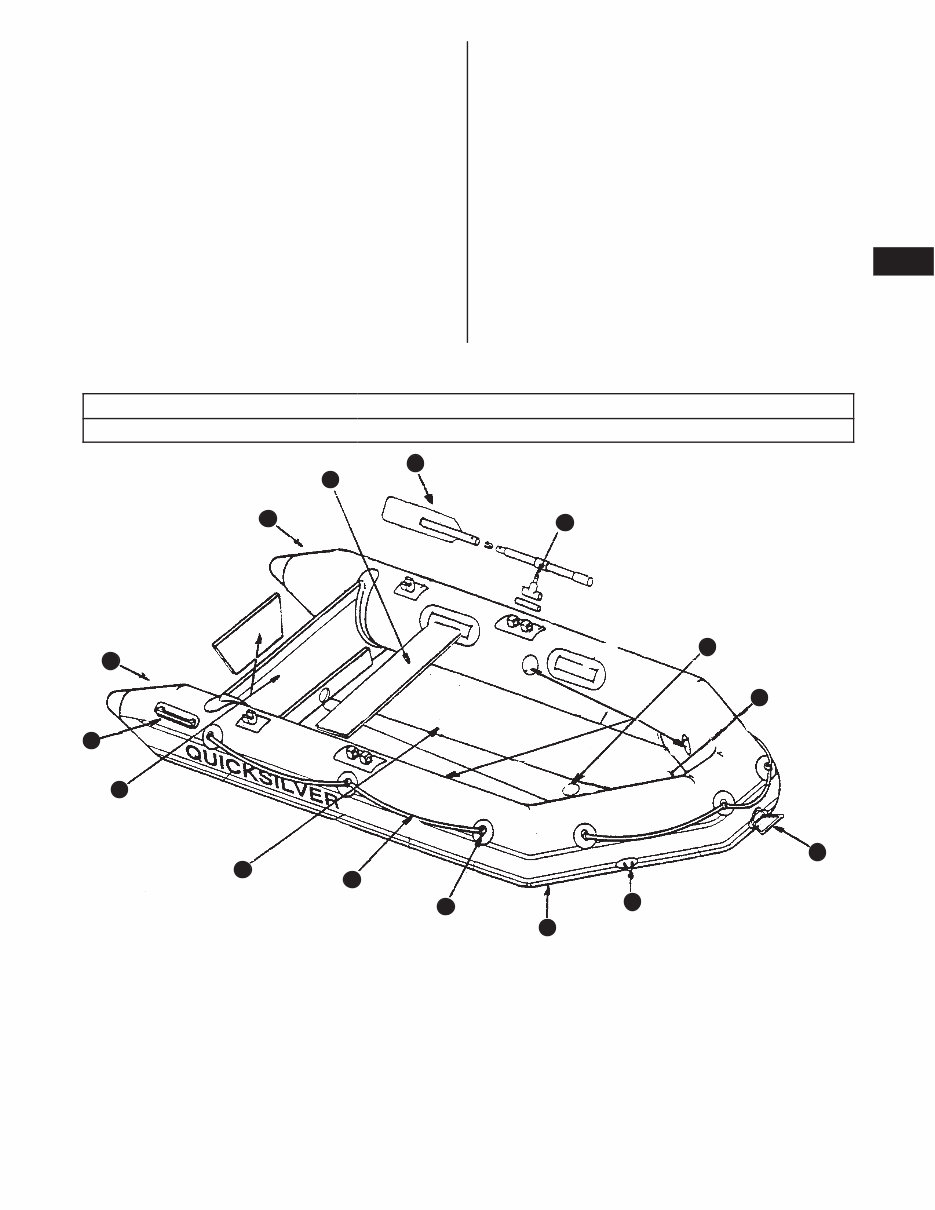 Quicksilver INFLATABLE Owners Manual preview img 9