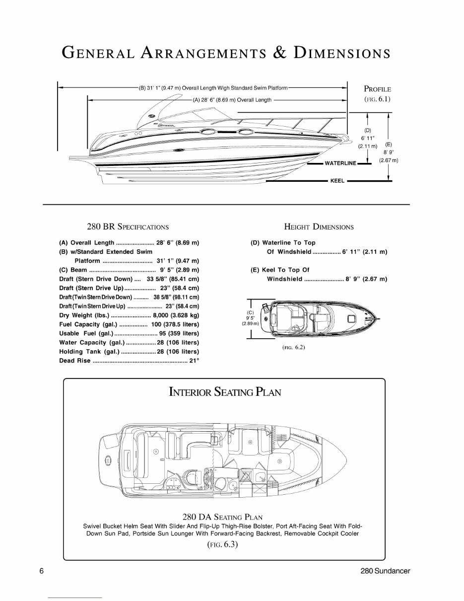 Sea Ray 280 Sundancer Owners Manual preview img 6