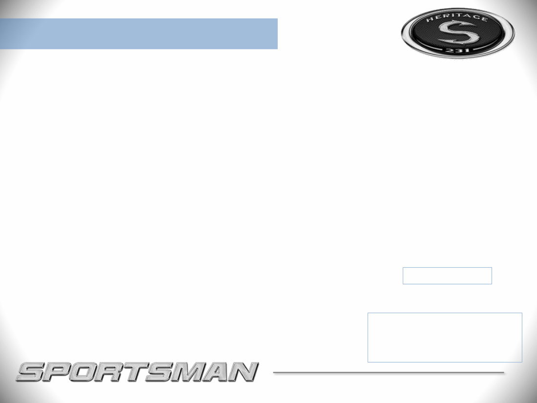 Sportsman Heritage 231 Center Console Owners Manual 2020 preview img 7