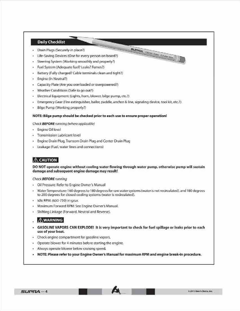 2015 Supra SC, SA, SE Owners Manual preview img 5